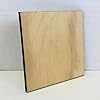 Square Wood Cutouts Unfinished – Multiple Sizes, 6 Pack, ~1/4" Thick | Laser-Cut Craft Blanks for Painting, Staining, Engraving & Wood Burning | Made in USA (2x2 inch) #3