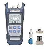 FYBOPTWU - 1pc 3 in 1 Function Fiber Optic Tester Portable Optical Power Meter (FC/SC/ST) & VFL 1mw Visual Fault Locator & LED, OPM & VFL Fiber Optic Tester, Range: (-70) dBm ~ (+10) dBm