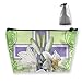 Produktbild Frauen Ostern White Lilies Travel Kosmetiktaschen Kleine Make-up Clutch Pouch Kosmetik und Toilettenartikel Organizer Bag