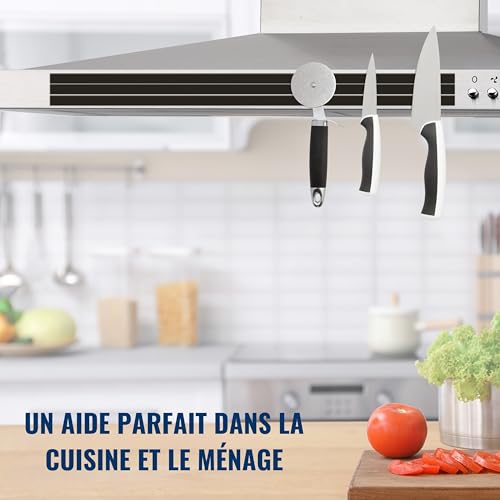 REORDA® Bande Magnétique Puissante - Aimant Autocollant avec Adhésif Puissant - avec Force Magnétique Optimisée, Scotch Aimanté – vue 5