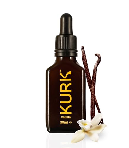 High Strength Liquid Curcumin Oil from Turmeric | Advanced Absorption Technology | 1000x More Absorbent Than Powders & Capsules | Naturally Reduce Inflammation. (Vanilla 30ml)