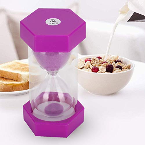 Timer a Clessidra, Orologio Clessidre Piccola in Plastica Sand Clock 30 Minutes Sandglass Con Sabbia Colorata Perfette Casa Classe Cucina Ornamento Bambini Gli Sport Giochi Ufficio Lavano Denti - Image 4