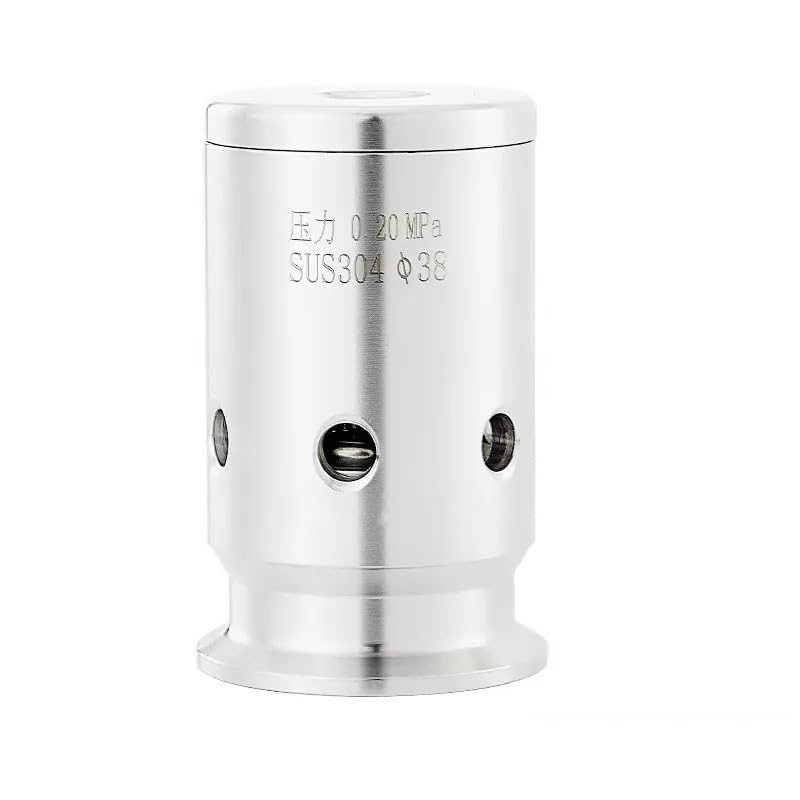 Évent à vide 1,5" OD 50,5 mm à ressort triple serrage 0,2 Mpa