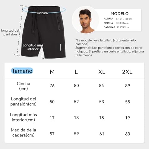 Recopilación de Pantalones cortos deportivos para Hombre del mes. 12 Imagen adicional