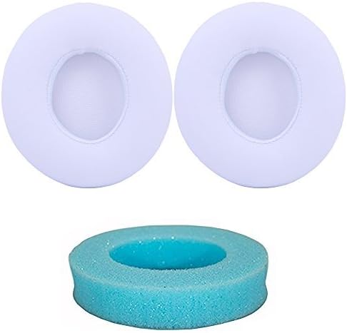 BINGLE Earpad Replacement, Professional Replacement Ear Pads, Memory Foam Ear Cushion for On Ear Headphones, White