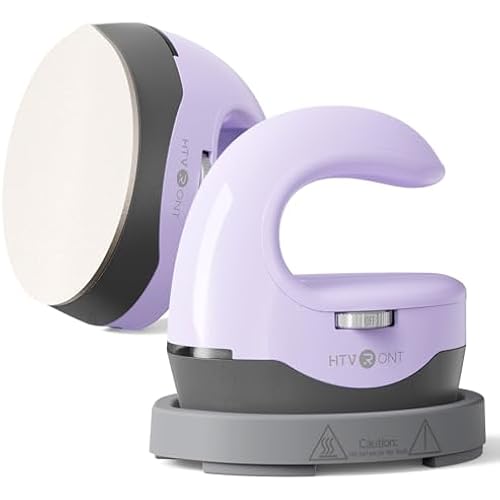HTVRONT Heat Press Mini Heat Press Machine, Mini Iron for Crafts
