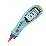 Verdadero valor eficaz, de rango automático con una pantalla LCD de conteos 6000.