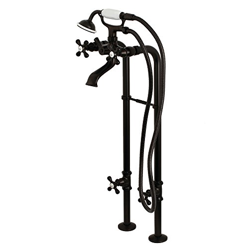Kingston Brass CCK266K5 Freestanding Tub Faucet, 28 Length, Oil Rubbed Bronze