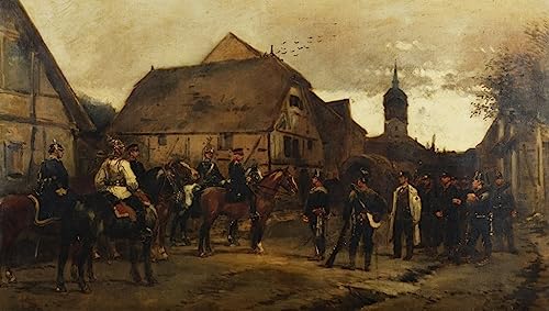 Impression d'art Art Tableau la Capture de Jean Baptiste Edouard Detaille Toile