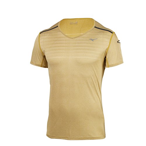 Mizuno Running Zen T-Shirt Homme - Haut de sport respirant et maillot de course