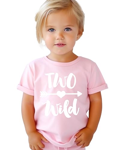 Olive Loves Two Wild 2nd Birthday Girls Shirt for Toddler Girls Second Birthday Outfit2