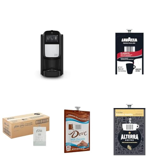 Flavia C300 Single-Serve Coffee Brewer with Lavazza, Donut Shop, Peet's and other drinks Large Sample Pack (Coffee Brewer + 700 Drinks)