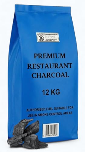 Log-Barn restaurant grade cooking lumpwood charcoal 12kg bag BBQ & Grilling
