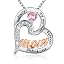 white8-Birthstone Mom Necklace