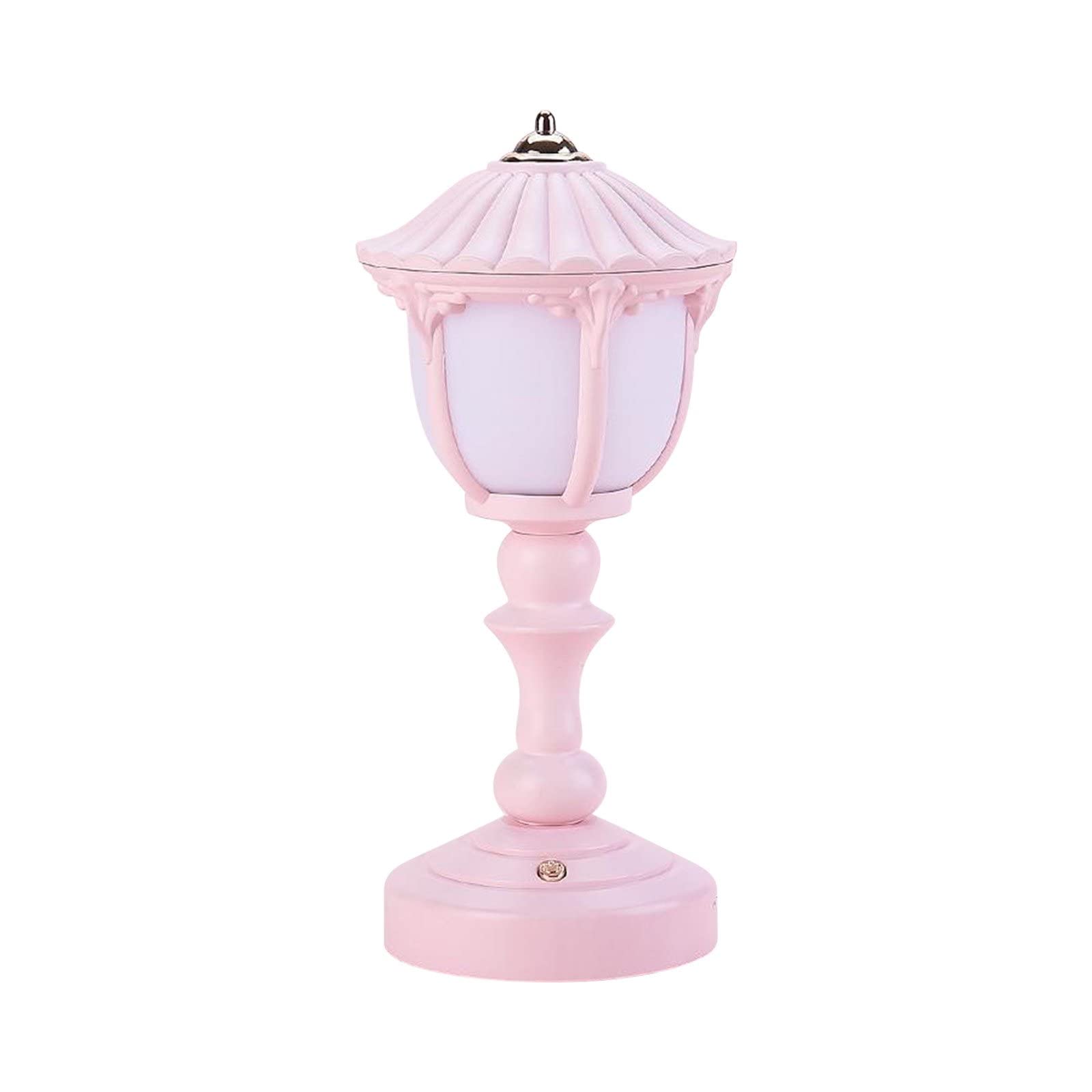 RONTENO Plastic Night Light Vintage Switch Buttons Led Lamp For Teen Girls Toddler Lights Kids Room, Bedroom, Room Decor (1 Pic, Pink)-image-35
