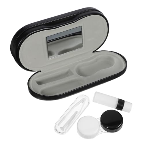 Boîte pour lentilles de contact hermétique et légère avec fermeture sécurisée