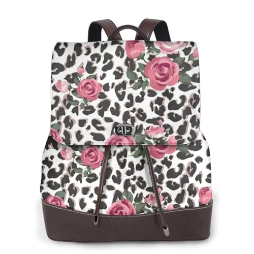 Sac à dos léopard rose idéal pour vos sorties urbaines branchées