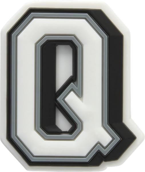 Image of Crocs Polyvinyl Chloride Jibbitz Letter Q, Multi