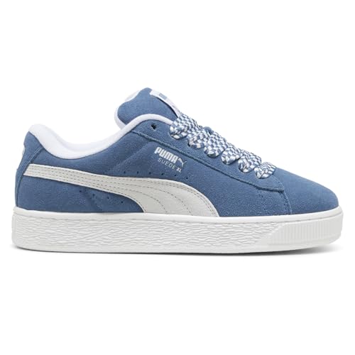 Image of PUMA Womens Suede XL Lace Up Sneakers Shoes Casual - Blue - Size 5.5 M