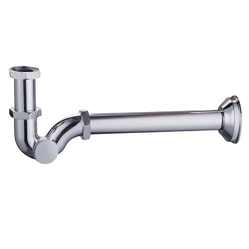 IDROSTILE Sifone a "s" da 1" 1/4 in metallo cromato