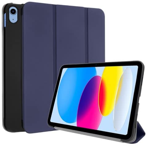 TECHGEAR Smart Case for iPad 11th Gen (2025 A16) & 10th Gen (2022), Slim Tri-Fold Stand Cover with Corner Protection
