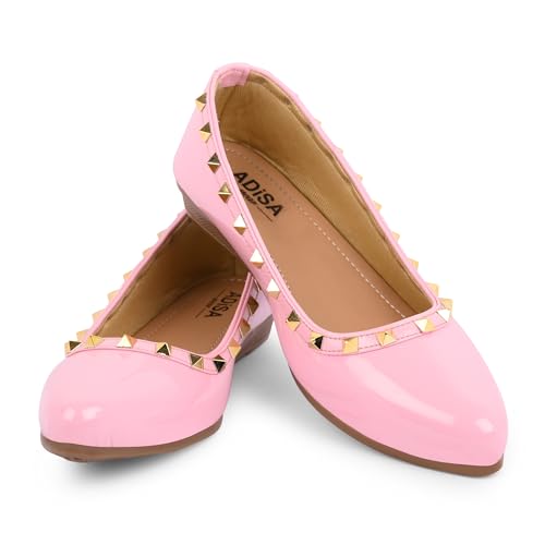 Image of Women Girls Slip On Ballet Flats