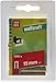 Wolfcraft 7166000 (L) grapas de lomo estrecho, tipo 055 PACK 1200, 100...