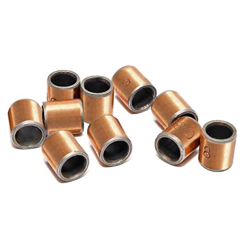 Bokwin BOKWIN230327-006 10 Pcs Oilless Bearing Carbon Steel Sleeve Bearing 5Mmx7Mmx8Mm Plain Bearings thumb #1