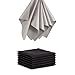 Eye Glasses Cleaning Cloths Microfiber - 12 Pack Lens Wipes Microfiber Cleaning Cloth for Glasses Sun Glasses Wipes Eye Glasses Cleaning Wipe 5x6 Inch Microfiber Cloths Lint Free Screen Cleaner Cloths