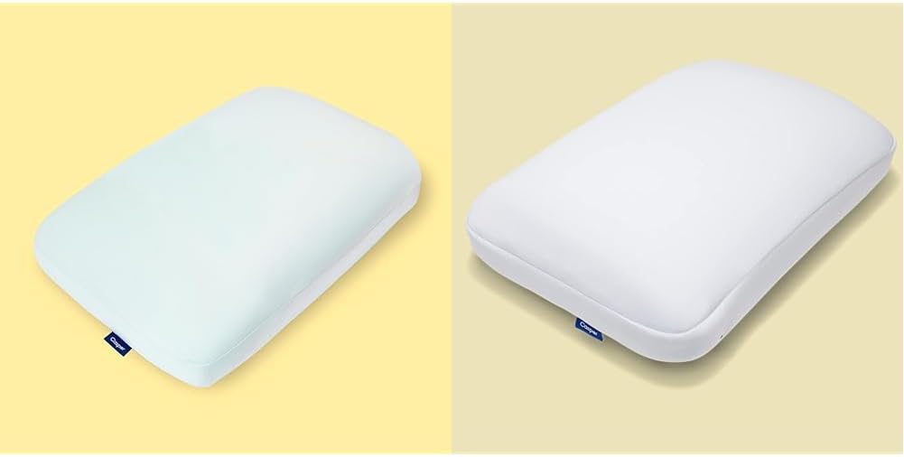 Casper Sleep Hybrid Snow & Hybrid Pillows, Standard, White