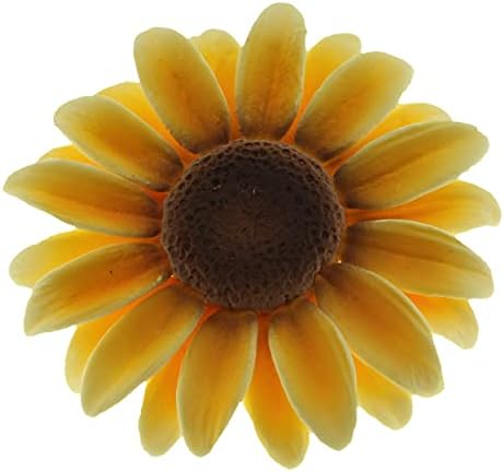 Global Sugar Art Sunflower Sugar Cake Flowers, 3 Count by Chef Alan Tetreault
