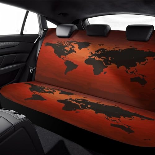 Funda de asiento de coche duradera para evitar manchas y roces en asientos traseros de SUV 6