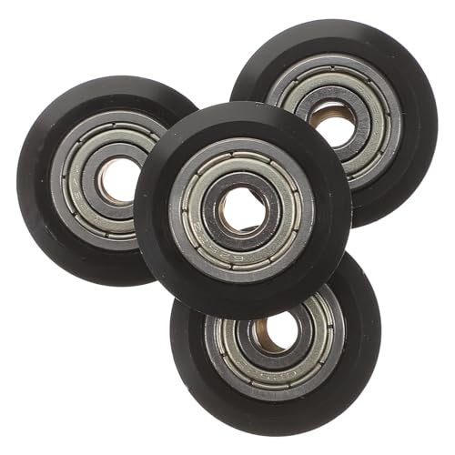 4pcs 3d Printer Pulley Guide Roller with Precision Bearings, Metal