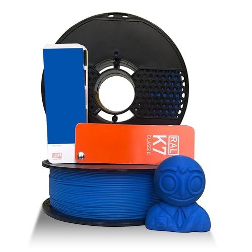 Image of NFIL3D 1KG Net Turbo Finish PLA+ Deep Blue 3D Printer Filament | Filaments for 3D Printer| 1.75mm| Accuracy + /- 0.015mm | 1000g 3D Filament, 250g Spool, 350g Packaging Weight (Total Weight 1.6KG)