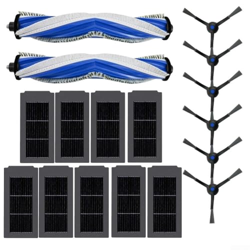 Lot 17 brosses et filtres pour Ecovacs X5 et OMNI