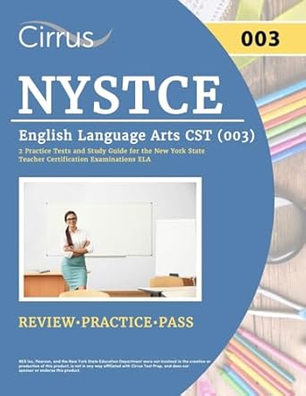 Amazon com: NYSTCE English Language Arts CST (003): 2 Practice Tests Amazon com: NYSTCE English Language Arts CST (003): 2 Practice Tests