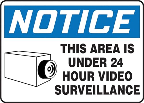 AccuformNMC MASE806VS Adhesive Vinyl Safety Sign