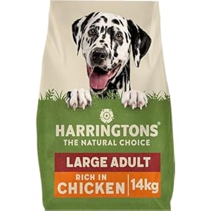 Harringtons Complete Large Breed Dry Adult Dog Food Chicken & Rice 14kg – Made with All Natural Ingredients
