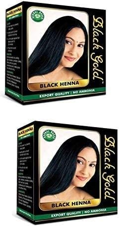 SA Black Gold Herbal Based Black Henna 50g, (Pack of 2) 100g With Hair Brush-image-12