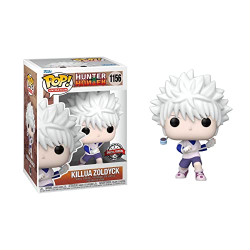 Funko Pop! Animation: Hunter X Hunter - Killua Zoldyck With Yo-Yo - Hunter X Hunter (Hxh) - Figura De Vinilo Coleccionable - Idea De Regalo- Mercancia Oficial - Juguetes Para Niños Y Adultos