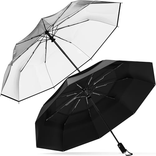 Repel Umbrella The Original Portable Travel Umbrella - Umbrellas for Rain Windproof, Strong Compact Umbrella for Wind and Rain - Perfect For On-the-Go