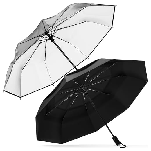 Portable Travel Umbrella for Wind and Rain