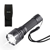 Kopfchy Convoy C8+ SST40 Outdoor Camping Flashlight with 12-Groups Modes Lighting LED 6500K White Color Portable Bicycle Light Torches Lantern