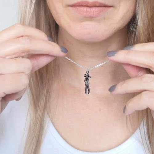 Collier câlin argent, le cadeau parfait pour la Saint-Valentin et couples - 2