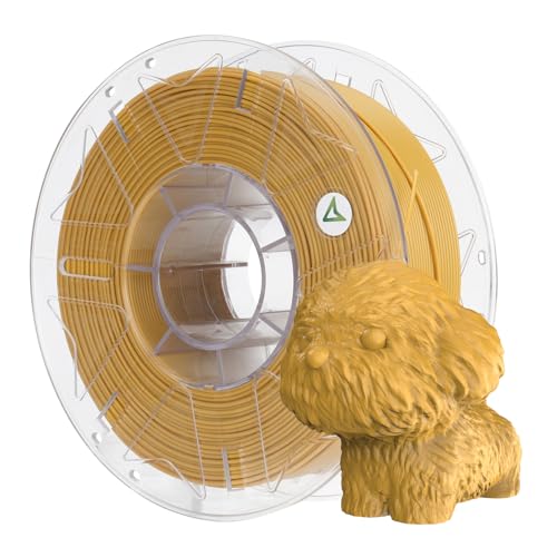 Image of Creality Hyper PLA Filament 1.75mm, RFID 3D Printer Filament for High-Speed Printing up to 600mm /s, ±0.03mm Accuracy, 1KG /Spool (2.2lbs), 3D Printing Filament for Most 3D Printers (Gold)