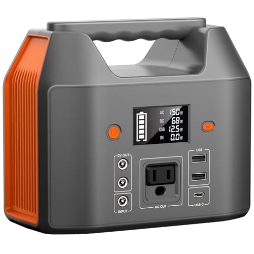 SinKeu Tragbare Powerstation 600Wh Solar Generatoren mit 600W...