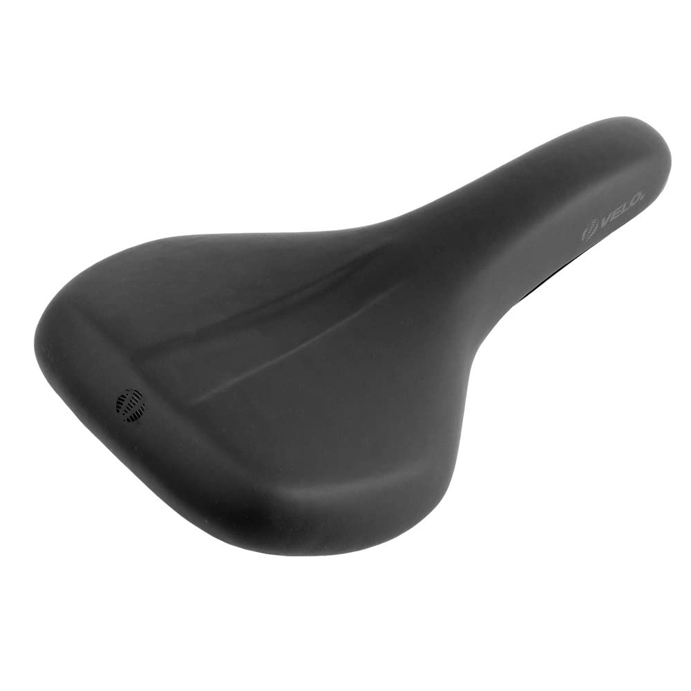 Velo Unisex Adult Tour Basic Saddle For Bicycle - Black, Medium