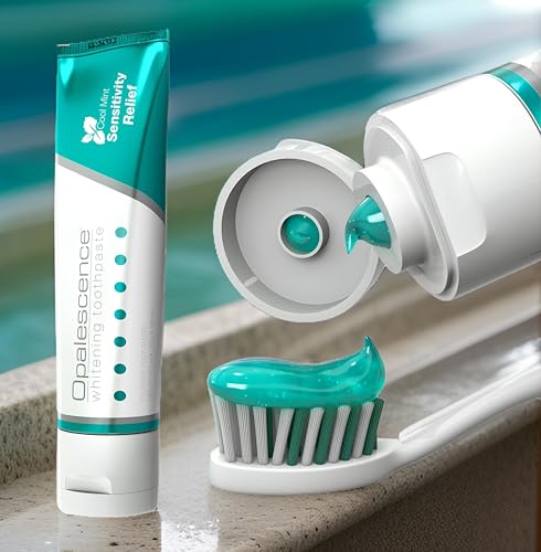Opalescence Pasta de dente clareadora para dentes sensíveis – higiene bucal, sabor menta, sem glúten