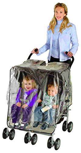 double stroller rain cover