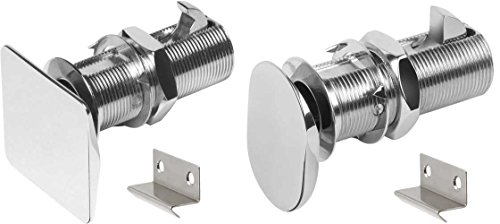 Fermeture Flush Lock Ovale Type A Osculati loquet encastré de quincaillerie marine